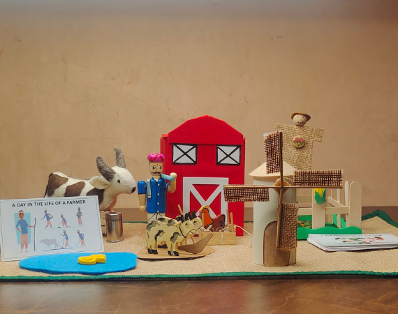 Life of a Farmer-Interactive Educational Toy for Kids