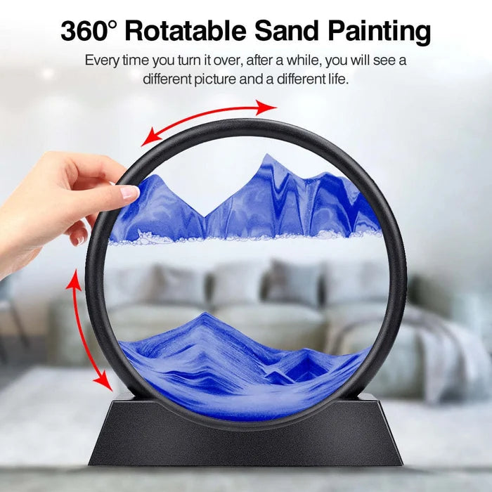 Relaxing 3D Moving Sand Art- A Unique and Perfect Gift for All Ages