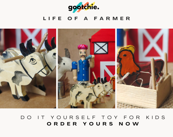 Life of a Farmer-Interactive Educational Toy for Kids