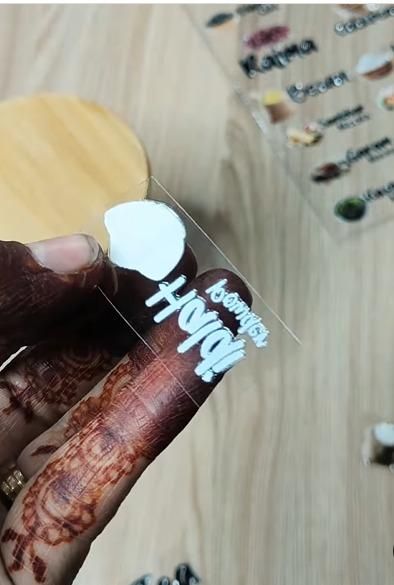 Waterproof Kitchen Spice Jar Label Stickers (Pack of 60 Stickers)