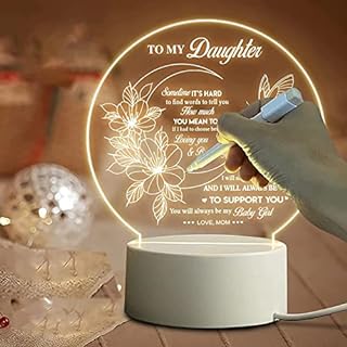Personalized Acrylic Message Board Light LED Night Light- Gift for all ages