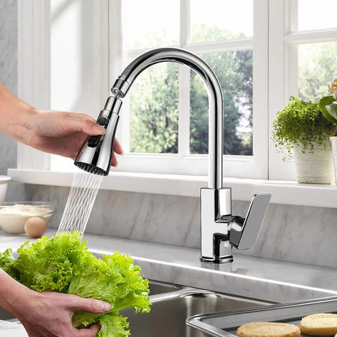 360° Elegance: Transform Your Kitchen with our 3 Modes Faucet Extension