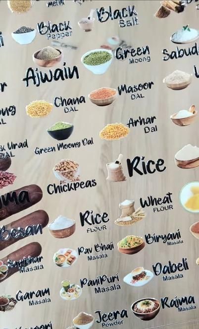 Waterproof Kitchen Spice Jar Label Stickers (Pack of 60 Stickers)