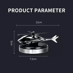 Solar Helicopter Harmony Drive: Eco-Friendly Rotating Car Fragrance