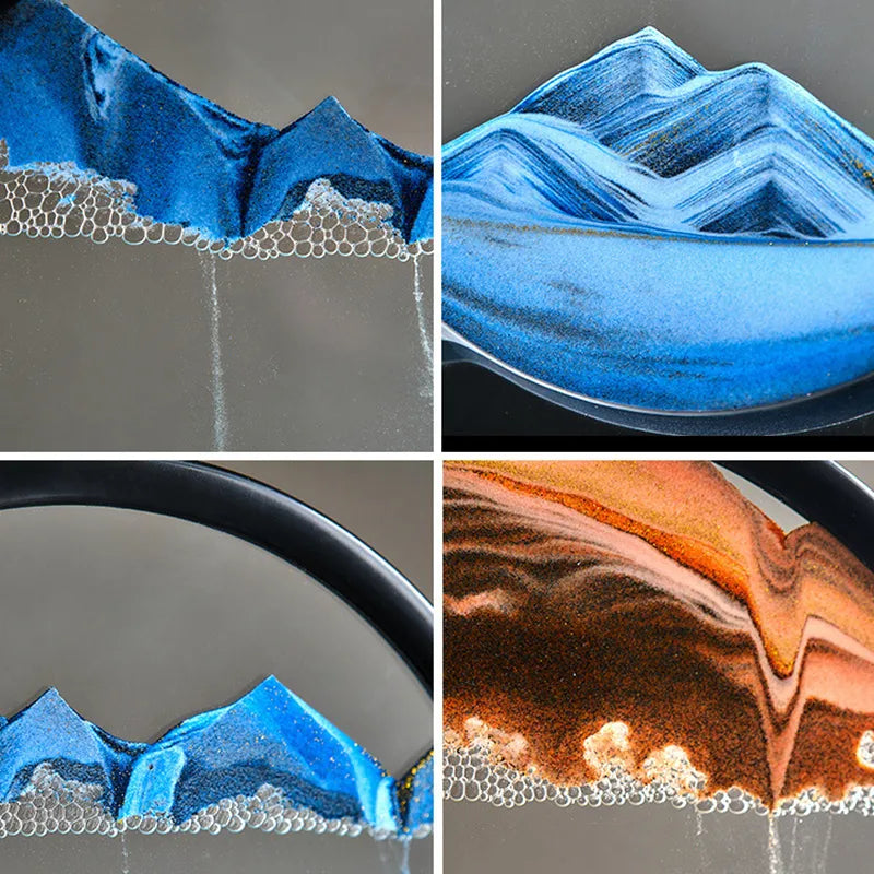 Relaxing 3D Moving Sand Art- A Unique and Perfect Gift for All Ages