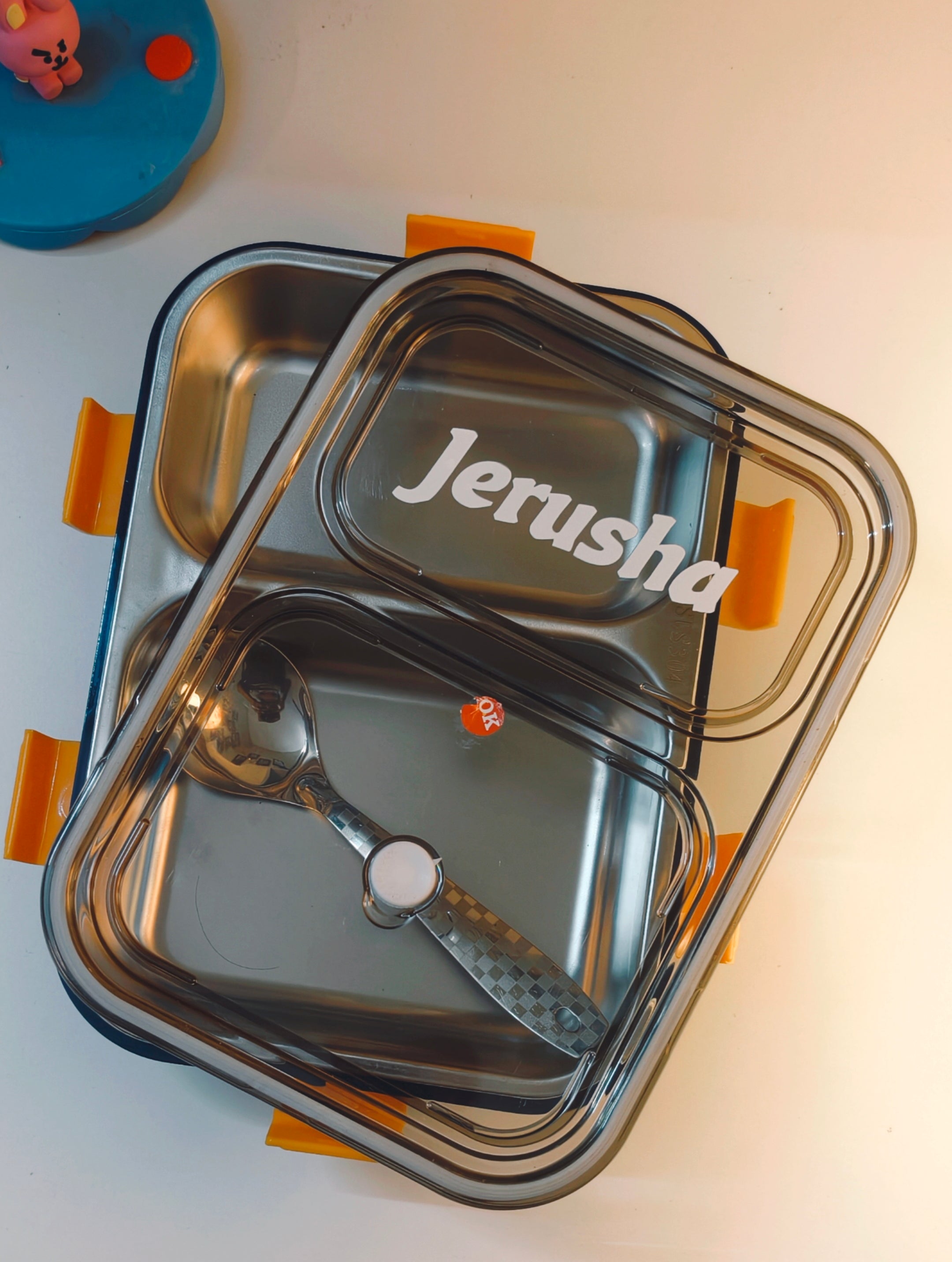 Personalized Kids Water Bottle & Lunch Box Combo