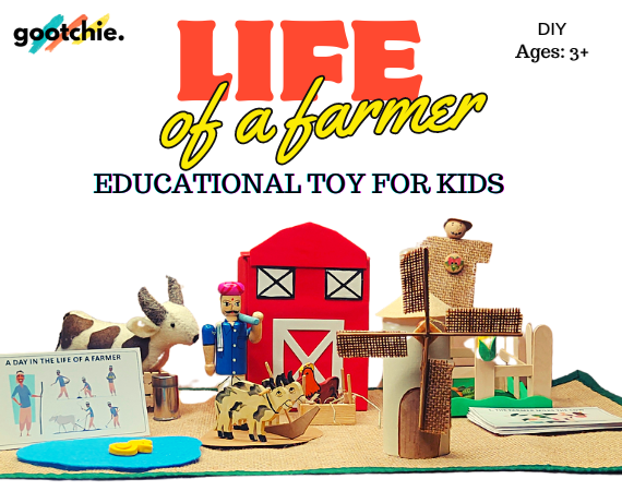 Life of a Farmer-Interactive Educational Toy for Kids