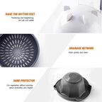 9 in 1 Multifunction Plastic Magic Rotate Vegetable Cutter