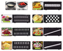 9 in 1 Multifunction Plastic Magic Rotate Vegetable Cutter