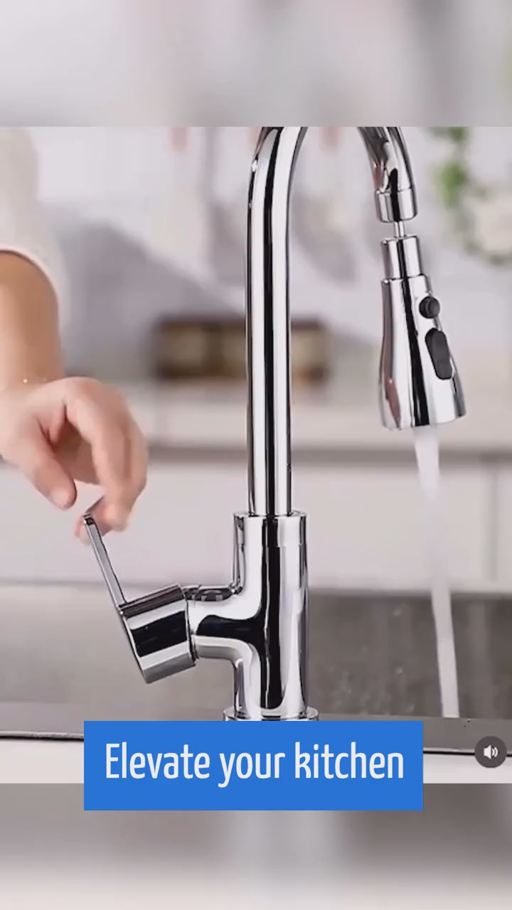 360° Elegance: Transform Your Kitchen with our 3 Modes Faucet Extension