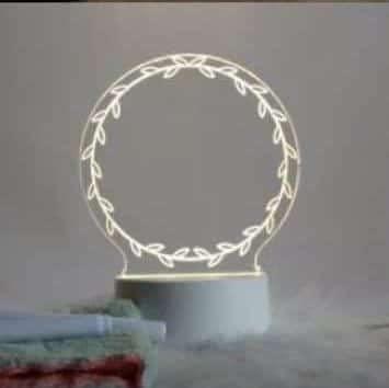 Personalized Acrylic Message Board Light LED Night Light- Gift for all ages