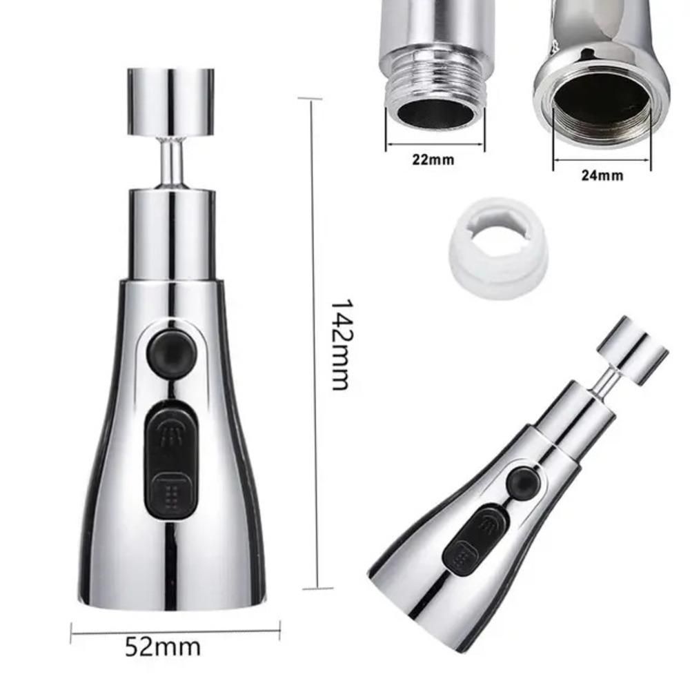 360° Elegance: Transform Your Kitchen with our 3 Modes Faucet Extension