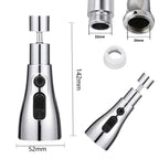 360° Elegance: Transform Your Kitchen with our 3 Modes Faucet Extension